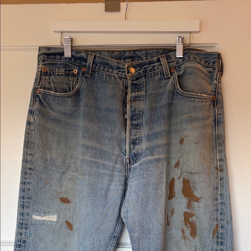 Vintage USA Levi’s Relaxed Distressed Jeans